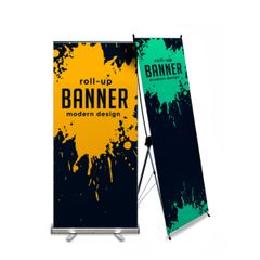 Mobile advertising stands