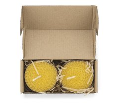 A set of beeswax candles «HANNI»