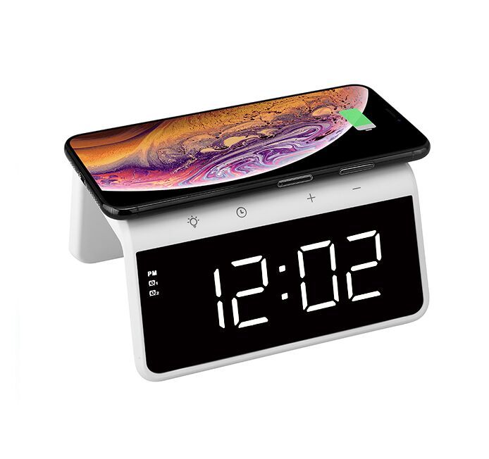 Годинник «WAKE UP» з функцією бездротової зарядки