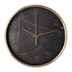 Wall clock «MARBLE» metal