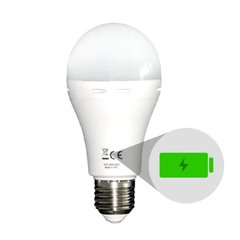 Лампа світлодіодна автономна акумуляторна 7W (E27)