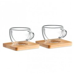 Set of espresso cups «BELIZE» with double walls