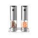 Electric salt and pepper mill set &laquo;PICANTE 2&raquo; , Silver