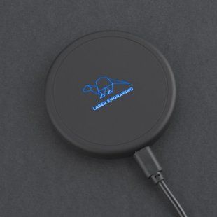 Inductive charger Qi-PORT with color light