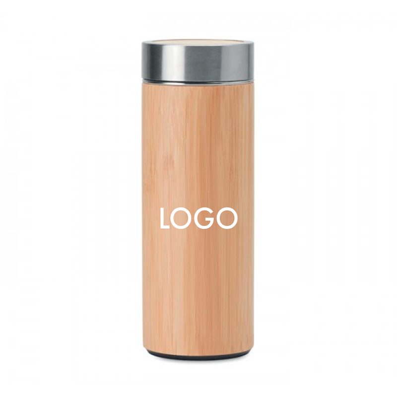 Bamboo thermos, 400 ml