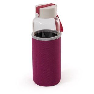 Bottle for drinking &laquo;MILLENNIUM&raquo; from borosilicate glass, 450 ml