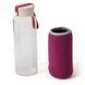 Bottle for drinking &laquo;MILLENNIUM&raquo; from borosilicate glass, 450 ml
