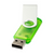 USB-накопичувач &laquo;ROTATE TRANSLUCENT&raquo; 2 ГБ
