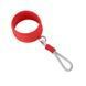 Silicone ring with rope for thermos bottle