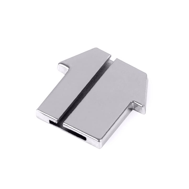 Changeable metal plaque house for notebook