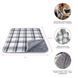 Plaid fleece &laquo;PONCHO&raquo; L