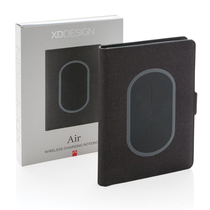 Cover organizer with wireless external battery «AIR», А5