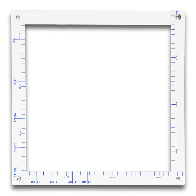 Field ruler of the agronomist - frame 1/10 m²